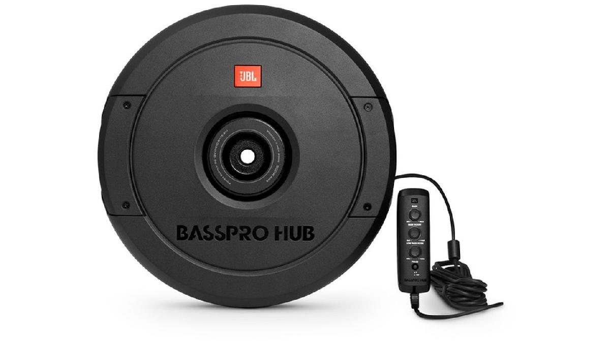 JBL+Bass+Pro+Hub+11%27%27+200W+Subwoofer+Boombox+roue+de+secours